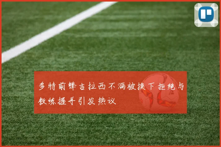 多特前锋吉拉西不满被换下拒绝与教练握手引发热议