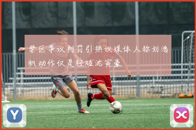 禁区争议判罚引热议媒体人称刘浩帆动作仅是轻碰沈寅豪